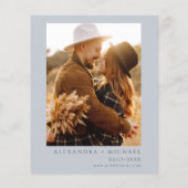 Papier Mariage d'aquarelle photo rustique Budget Mountain (Dos)