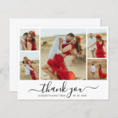 Papier Mariage de budget photo de script chic (Devant / Derrière)