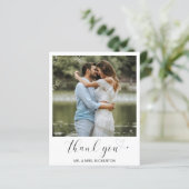 Papier Mariage de budget photo simple coeur (Debout devant)