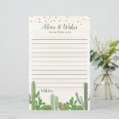 Papier Mariage de Fête des mariées Fiesta Taco Bout (Debout devant)