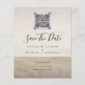 Papier Mariage de la date de sauvegarde du code de numéri (Devant)