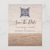 Papier Mariage de la date de sauvegarde du code de numéri (Devant)