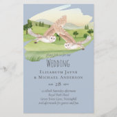 Papier Mariage de magnifiques hiboux (Devant)