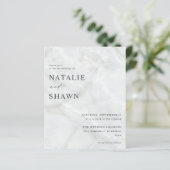 Papier Mariage de Marbre blanc budgétaire (Debout devant)