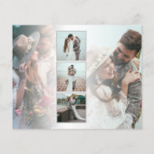 Papier Mariage de Merci de photos du script budgétaire 6 (Dos)