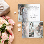 Papier Mariage de Merci de photos du script budgétaire 6