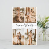 Papier Mariage de script de Collage de photos Budget (Debout devant)