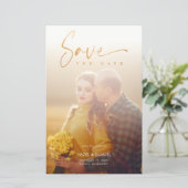 Papier Mariage d'effet vellum à bas prix (Debout devant)