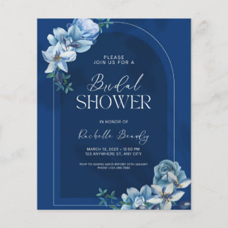 Papier Mariage Delft Bleu Blanc Chinoiserie Floral 