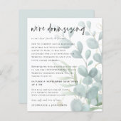 Papier Mariage en direct sur Internet avec un budget Euca (Devant / Derrière)