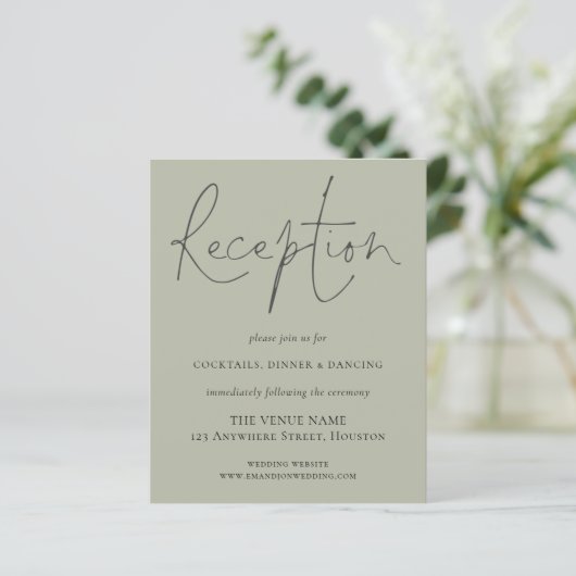 Papier Mariage Encl de l'écran de réception du script bud (Debout devant)