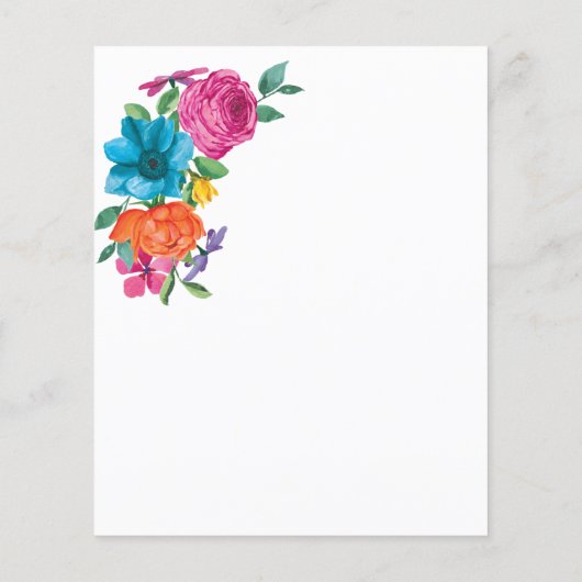 Papier Mariage espagnol Nuestra Boda Jour des Morts (Dos)