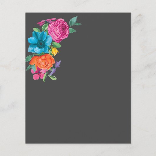 Papier Mariage espagnol Nuestra Boda Jour des Morts (Dos)