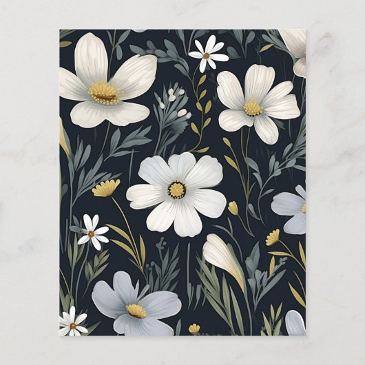 Papier Mariage Fleur sauvage de Boho Elegant Budget (Dos)