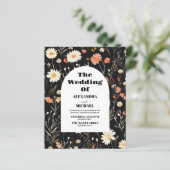 Papier Mariage Fleur sauvage de Boho Elegant Budget (Debout devant)