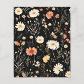 Papier Mariage Fleur sauvage de Boho Elegant Budget (Dos)