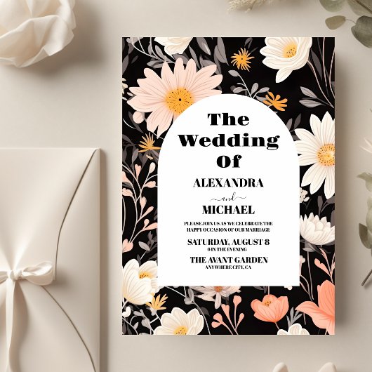 Papier Mariage Fleur sauvage de Boho Elegant Budget