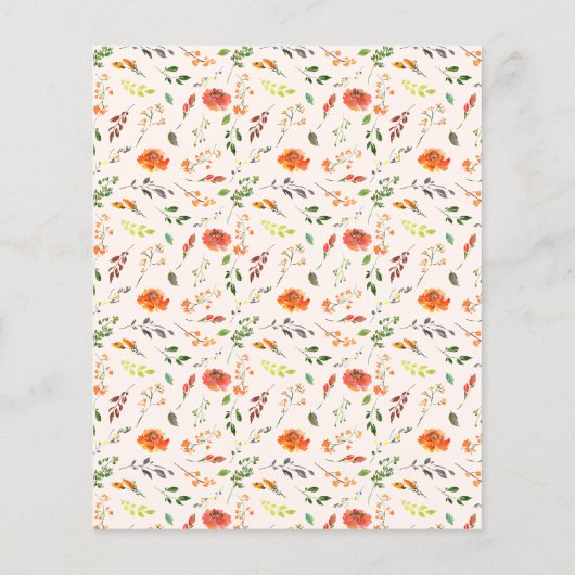 Papier MARIAGE Floral Crest (Dos)