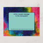 Papier Mariage Galactique Sci-Fi  Rocket Ship Contest Pap (Devant)