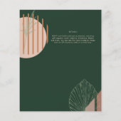 Papier Mariage géométrique japonais Abstrait (Dos)