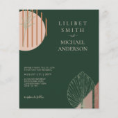 Papier Mariage géométrique japonais Abstrait (Devant)