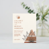 Papier Mariage géométrique japonais Abstrait (Debout devant)