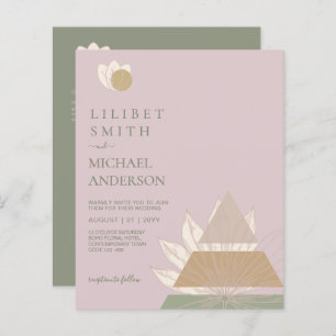 Papier Mariage géométrique japonais Abstrait