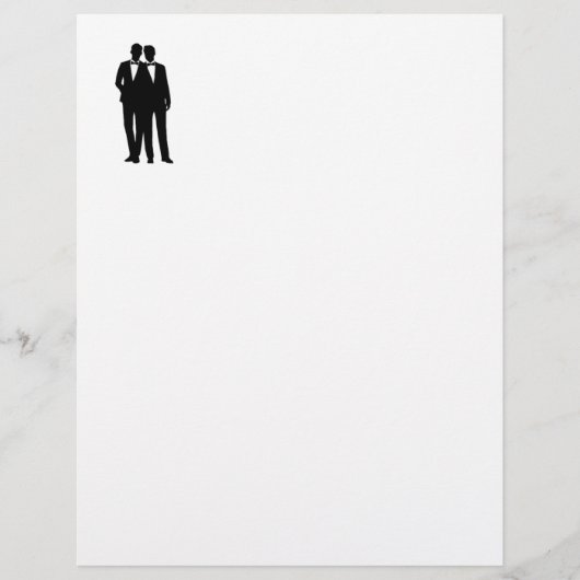 Papier Mariage Groom et Groom (Devant)