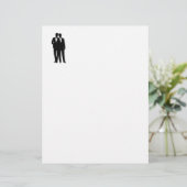 Papier Mariage Groom et Groom (Debout devant)