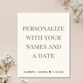 Papier Mariage Heureux Jamais après l'invitation de la cr