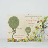 Papier Mariage Inséparable Art nouveau (Debout devant)