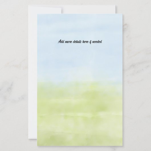 Papier Mariage Mountain Resort (Dos)