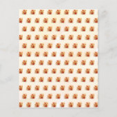 Papier Mariage oranges florales abeille invitation budget (Dos)