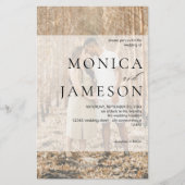 Papier Mariage photo Budget Modern Duo 2 LG (Devant)