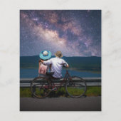 Papier Mariage photo Budget Mysical Black Gold Sun Moon (Dos)