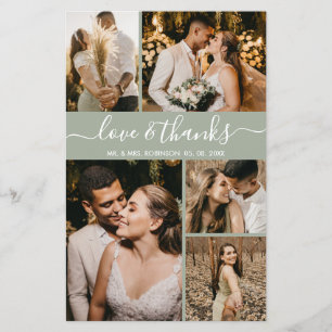 Papier Mariage photo de Merci de  de format de budget élé