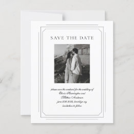 Papier MARIAGE photo du cadre géométrique du script forme