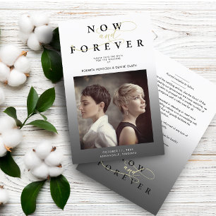 Papier Mariage photo Elegance Gray Gradient abordable