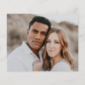 Papier Mariage photo manuscrit Ombre Pink (Dos)