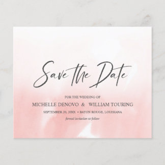 Papier Mariage photo manuscrit Ombre Pink