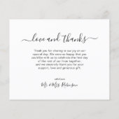 Papier Mariage photo noir Budget Gold (Dos)