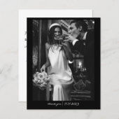 Papier Mariage photo simple et chic (Devant / Derrière)