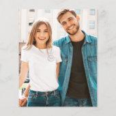 Papier Mariage Photo Soirée Eucalyptus à petit budget (Dos)