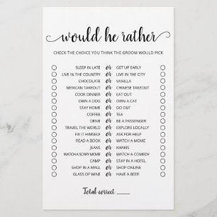 Papier Mariage Plutôt édité jeu