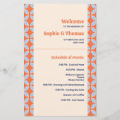 Papier Mariage rétro du milieu du siècle (Devant)