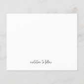 Papier Mariage Simple Photo Budget Moderne Économique Enr (Dos)