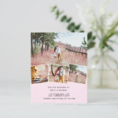 Papier Mariage tendance Couleur rose BUDGET Enregistrer l (Debout devant)