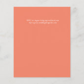 Papier Mariage TROPICAL PAMPAS GRASS à faible coût (Dos)