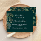 Papier Mariage vert émeraude vert verdure enregistrer la 
