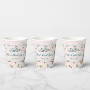 Papier Marie Antoinette Petite Fraise 8 oz Gobelets en pa